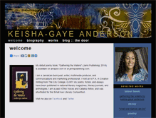 Tablet Screenshot of keishagaye.com